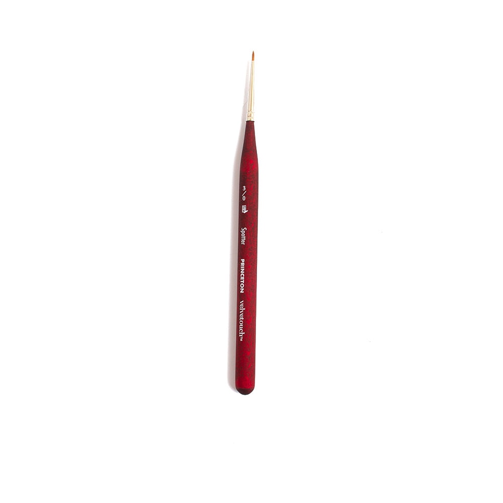 Princeton, Brushes, Art & School, Velvetouch, Multimedia, Mini Spotter, 3/0, 398271